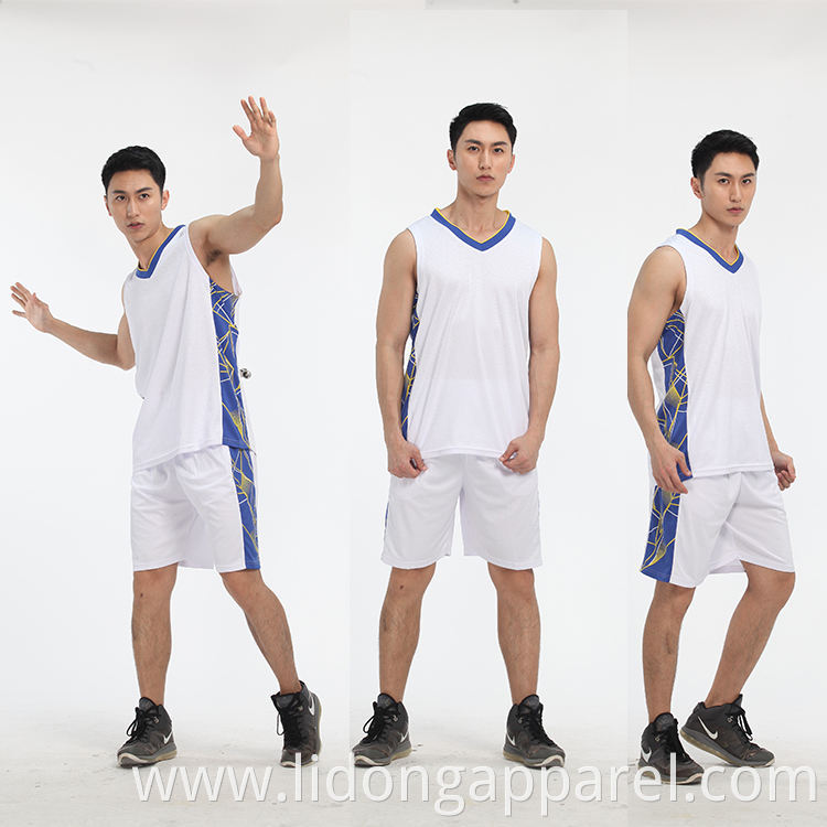 Latest Sublimation Basketball Wear Customized Design Basketball Jerseys Uniforms